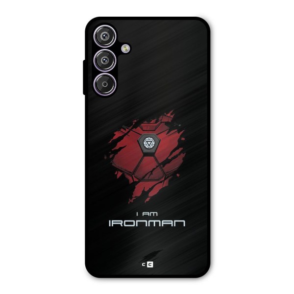 I Am Ironman Metal Back Case for Galaxy F15