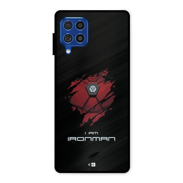 I Am Ironman Metal Back Case for Galaxy F62