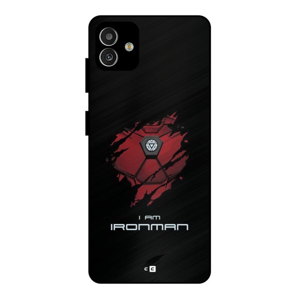 I Am Ironman Metal Back Case for Galaxy M13 5G