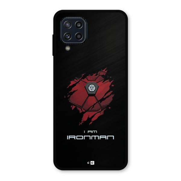 I Am Ironman Metal Back Case for Galaxy M32