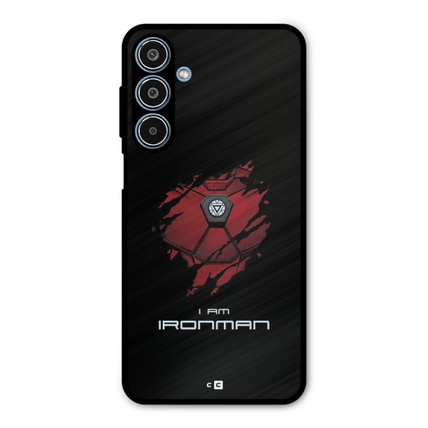 I Am Ironman Metal Back Case for Galaxy M35