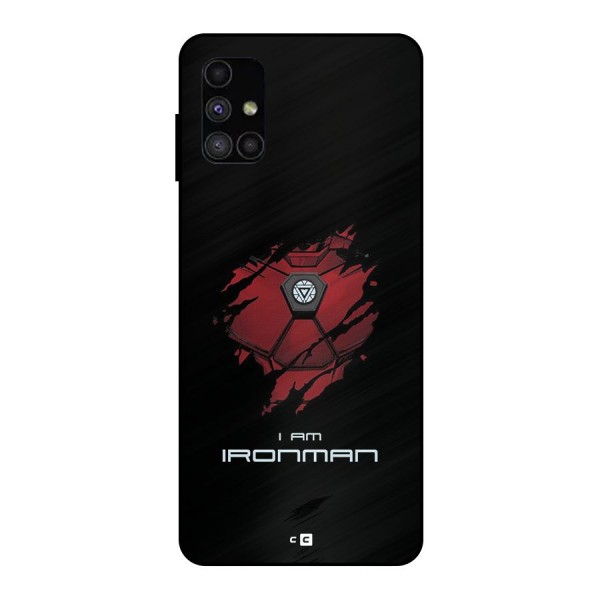 I Am Ironman Metal Back Case for Galaxy M51