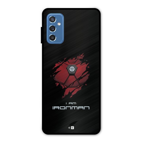 I Am Ironman Metal Back Case for Galaxy M52 5G