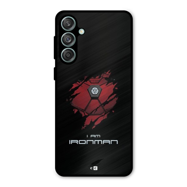 I Am Ironman Metal Back Case for Galaxy M55 5G