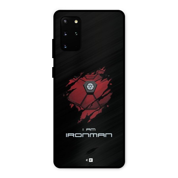 I Am Ironman Metal Back Case for Galaxy S20 Plus