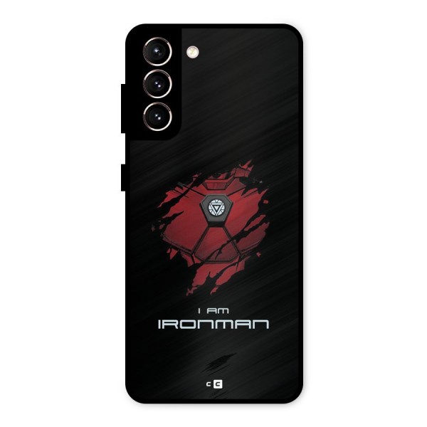 I Am Ironman Metal Back Case for Galaxy S21 5G