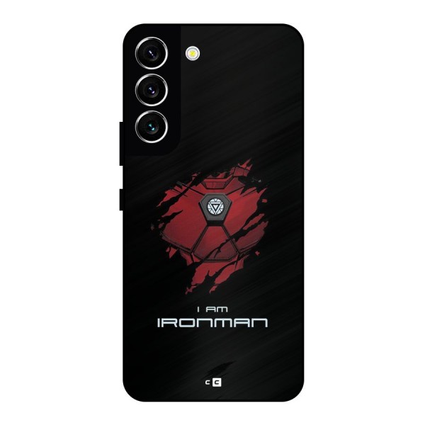 I Am Ironman Metal Back Case for Galaxy S22 5G