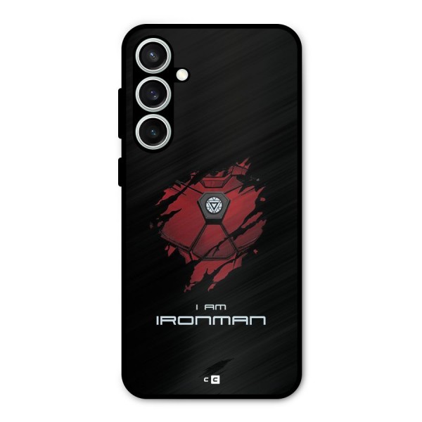 I Am Ironman Metal Back Case for Galaxy S23 FE