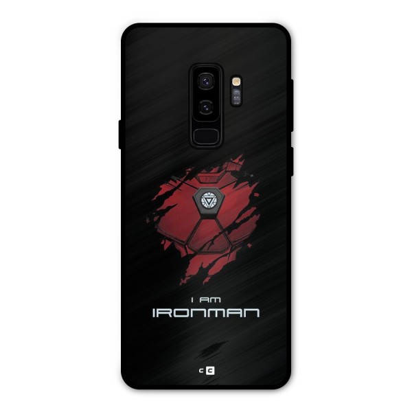 I Am Ironman Metal Back Case for Galaxy S9 Plus