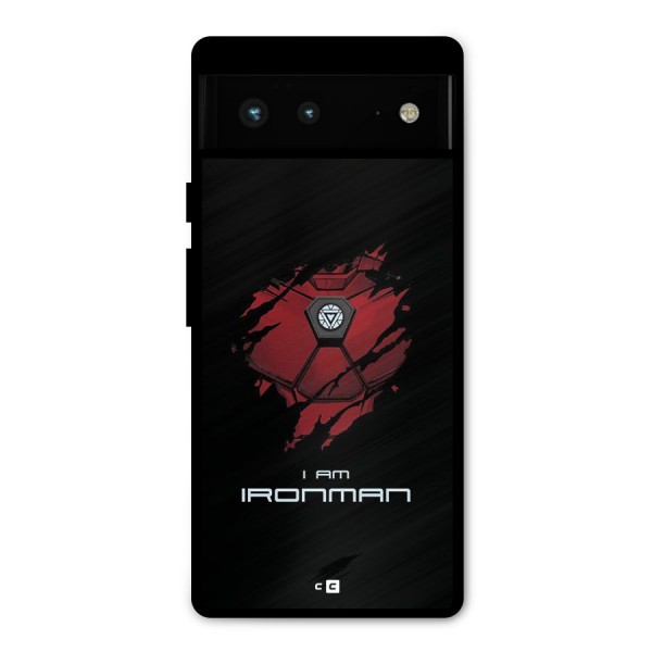 I Am Ironman Metal Back Case for Google Pixel 6