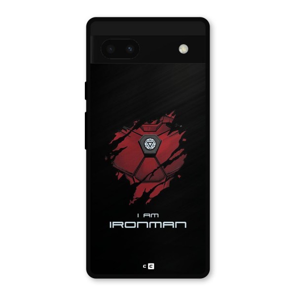 I Am Ironman Metal Back Case for Google Pixel 6a