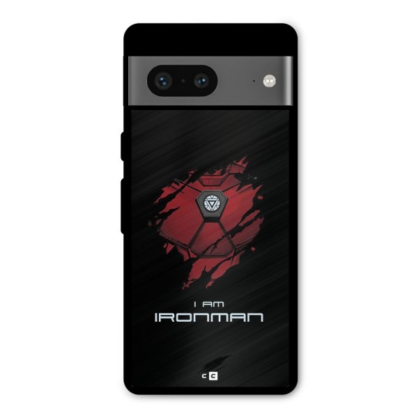 I Am Ironman Metal Back Case for Google Pixel 7