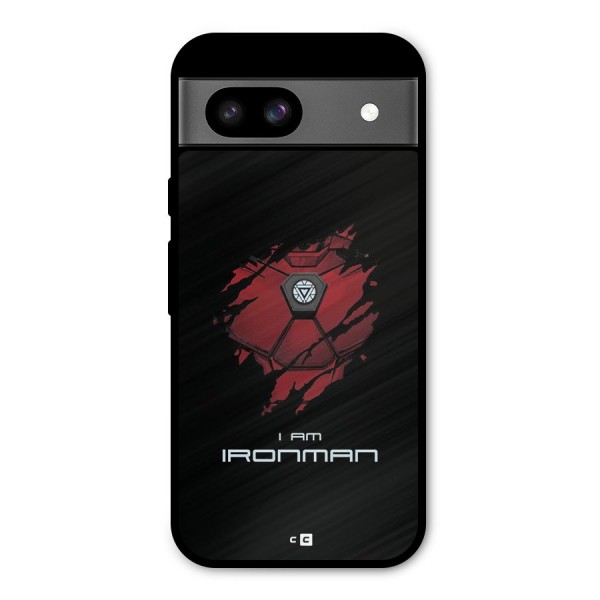 I Am Ironman Metal Back Case for Google Pixel 8a