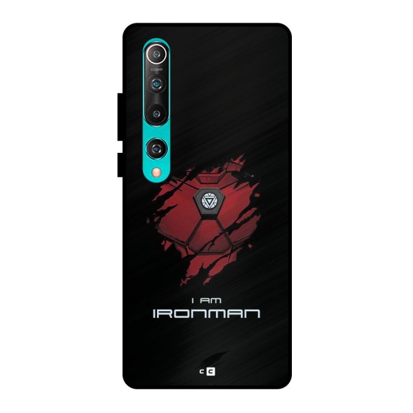 I Am Ironman Metal Back Case for Mi 10