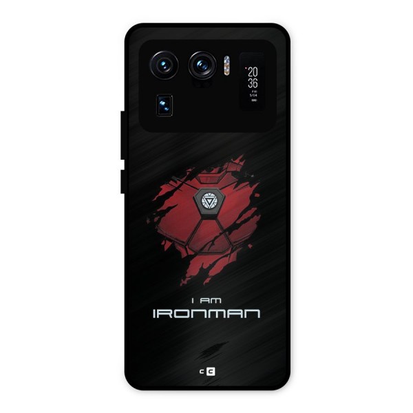 I Am Ironman Metal Back Case for Mi 11 Ultra