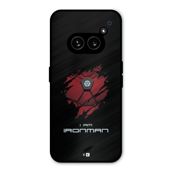 I Am Ironman Metal Back Case for Nothing Phone 2a