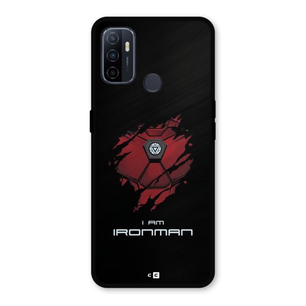 I Am Ironman Metal Back Case for Oppo A53