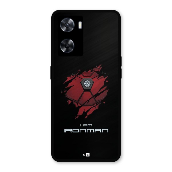 I Am Ironman Metal Back Case for Oppo A77