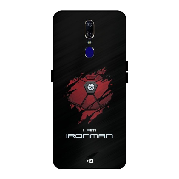 I Am Ironman Metal Back Case for Oppo F11