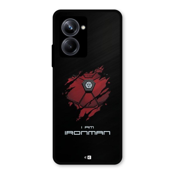 I Am Ironman Metal Back Case for Realme 10 Pro