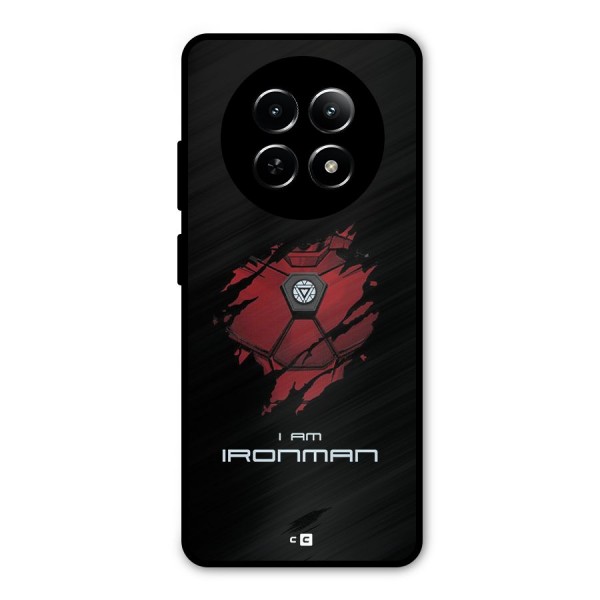 I Am Ironman Metal Back Case for Realme 12 5G