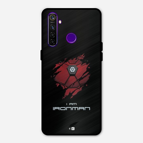 I Am Ironman Metal Back Case for Realme 5 Pro