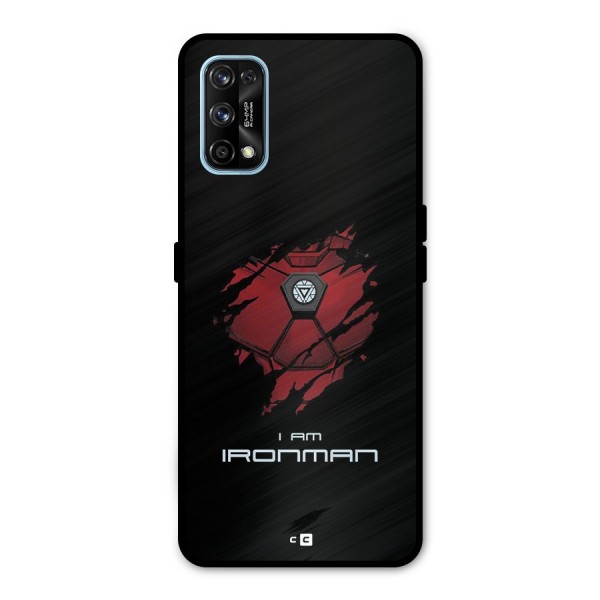 I Am Ironman Metal Back Case for Realme 7 Pro