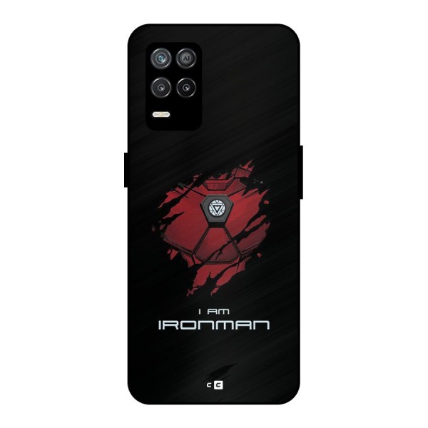 I Am Ironman Metal Back Case for Realme 8 5G