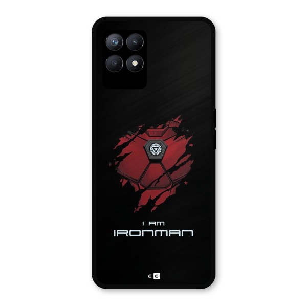 I Am Ironman Metal Back Case for Realme 8i