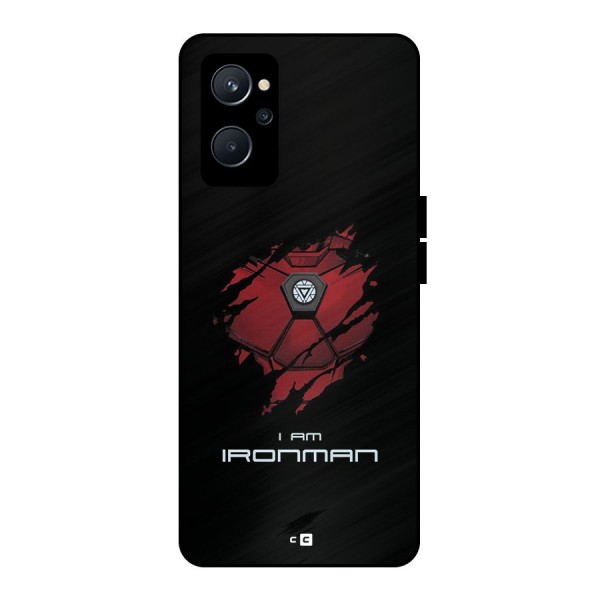 I Am Ironman Metal Back Case for Realme 9i 5G