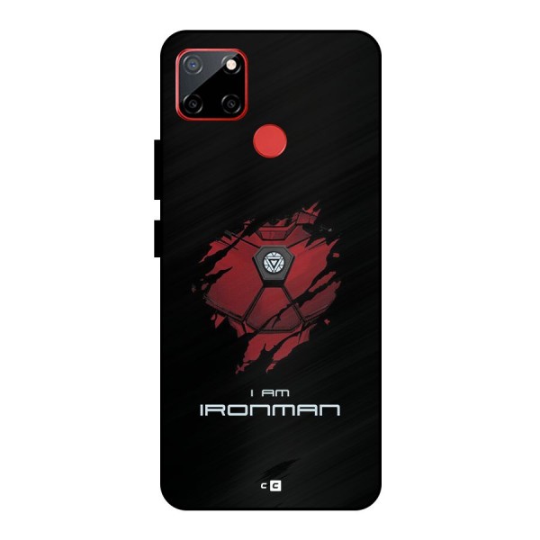 I Am Ironman Metal Back Case for Realme C12