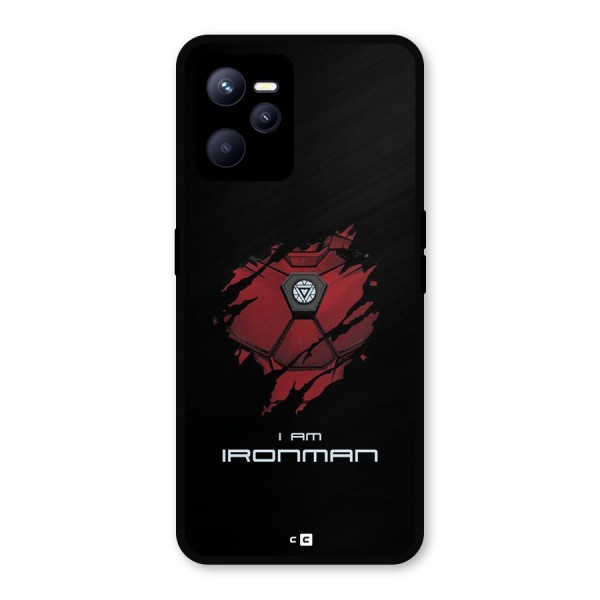 I Am Ironman Metal Back Case for Realme C35