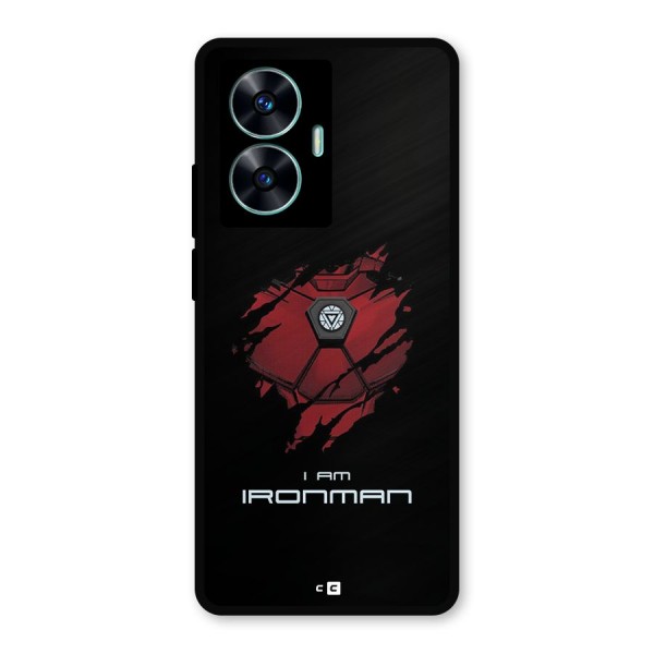 I Am Ironman Metal Back Case for Realme C55