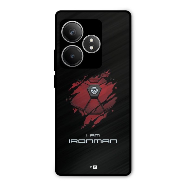 I Am Ironman Metal Back Case for Realme GT 6T