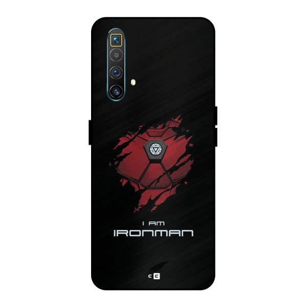 I Am Ironman Metal Back Case for Realme X3 SuperZoom