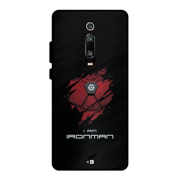 I Am Ironman Metal Back Case for Redmi K20