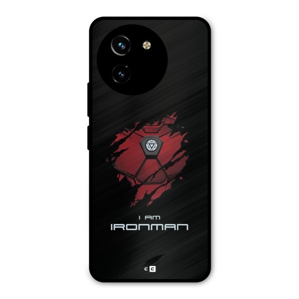 I Am Ironman Metal Back Case for Vivo T3x