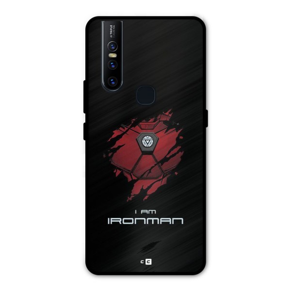 I Am Ironman Metal Back Case for Vivo V15