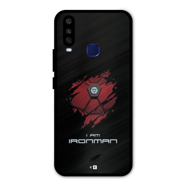 I Am Ironman Metal Back Case for Vivo V17