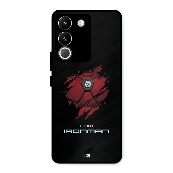 I Am Ironman Metal Back Case for Vivo Y200