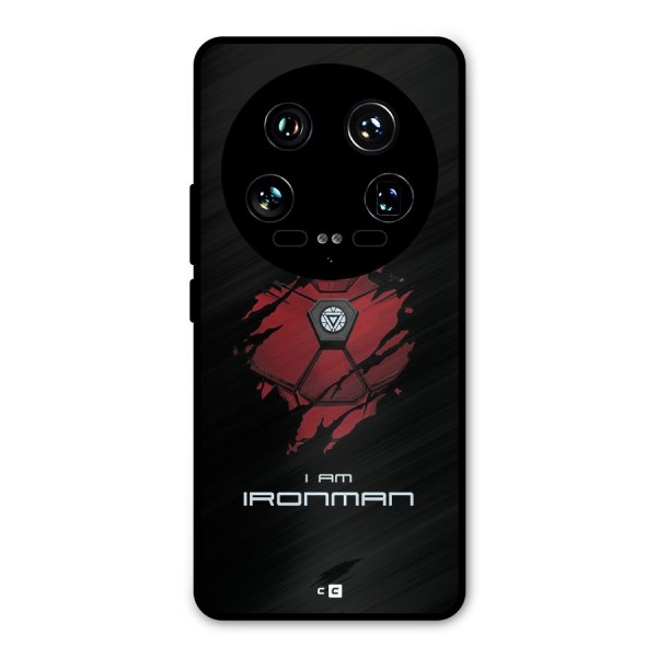 I Am Ironman Metal Back Case for Xiaomi 14 Ultra