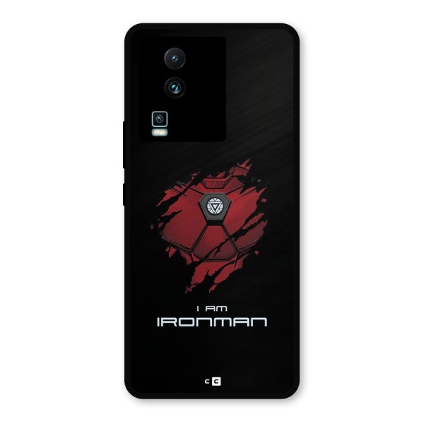 I Am Ironman Metal Back Case for iQOO Neo 7