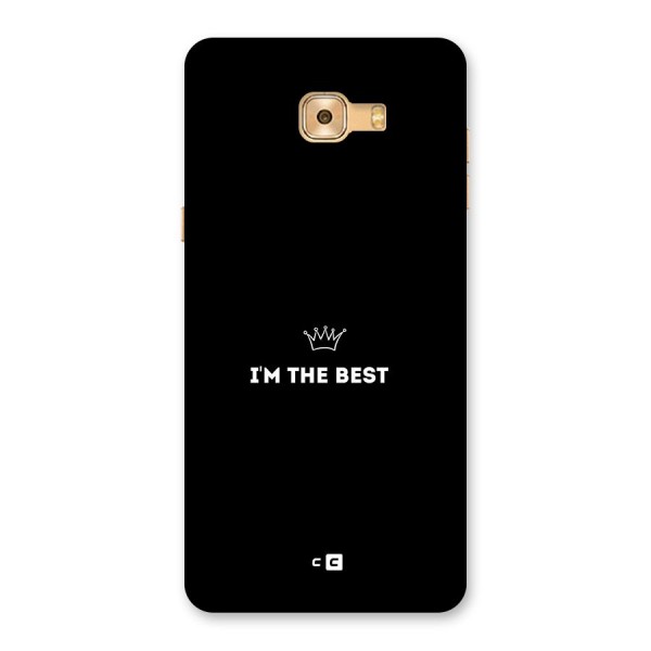 I Am The Best Back Case for Galaxy C9 Pro