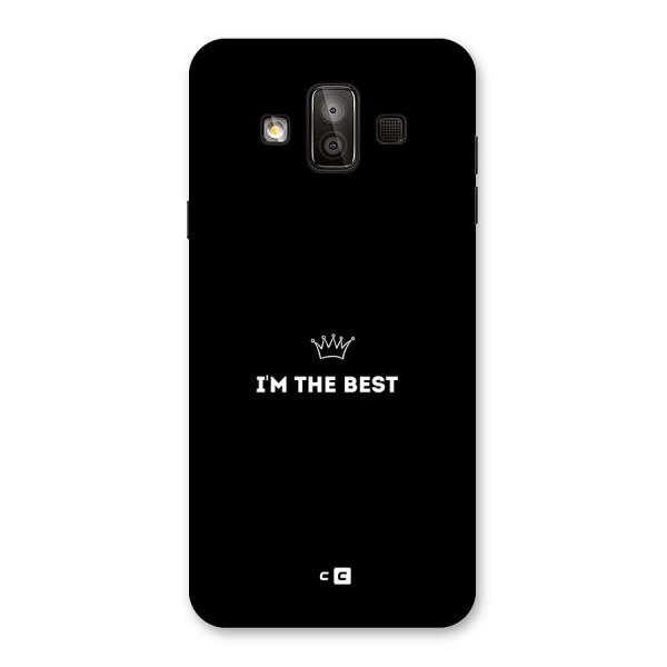 I Am The Best Back Case for Galaxy J7 Duo