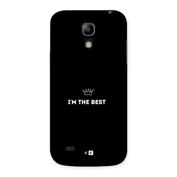 I Am The Best Back Case for Galaxy S4 Mini