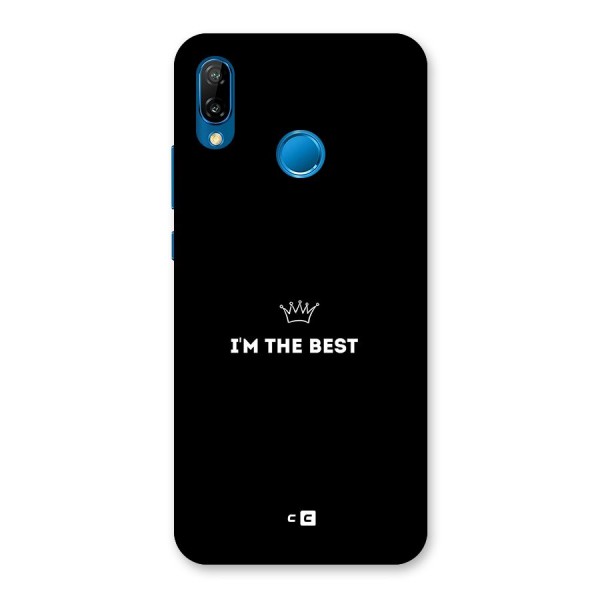 I Am The Best Back Case for Huawei P20 Lite