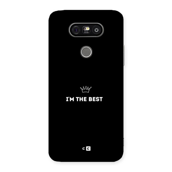 I Am The Best Back Case for LG G5