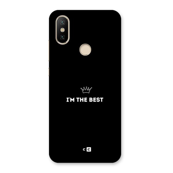 I Am The Best Back Case for Mi A2