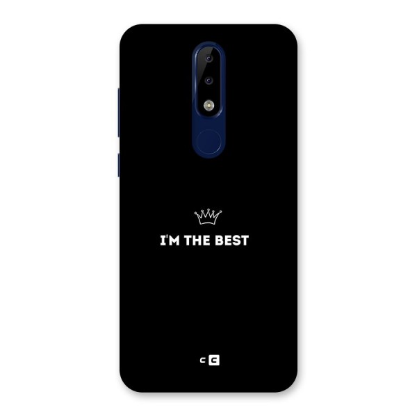 I Am The Best Back Case for Nokia 5.1 Plus