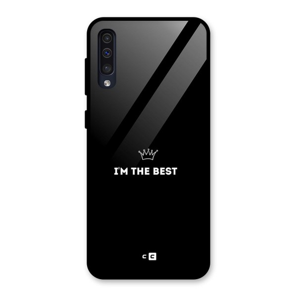 I Am The Best Glass Back Case for Galaxy A50s